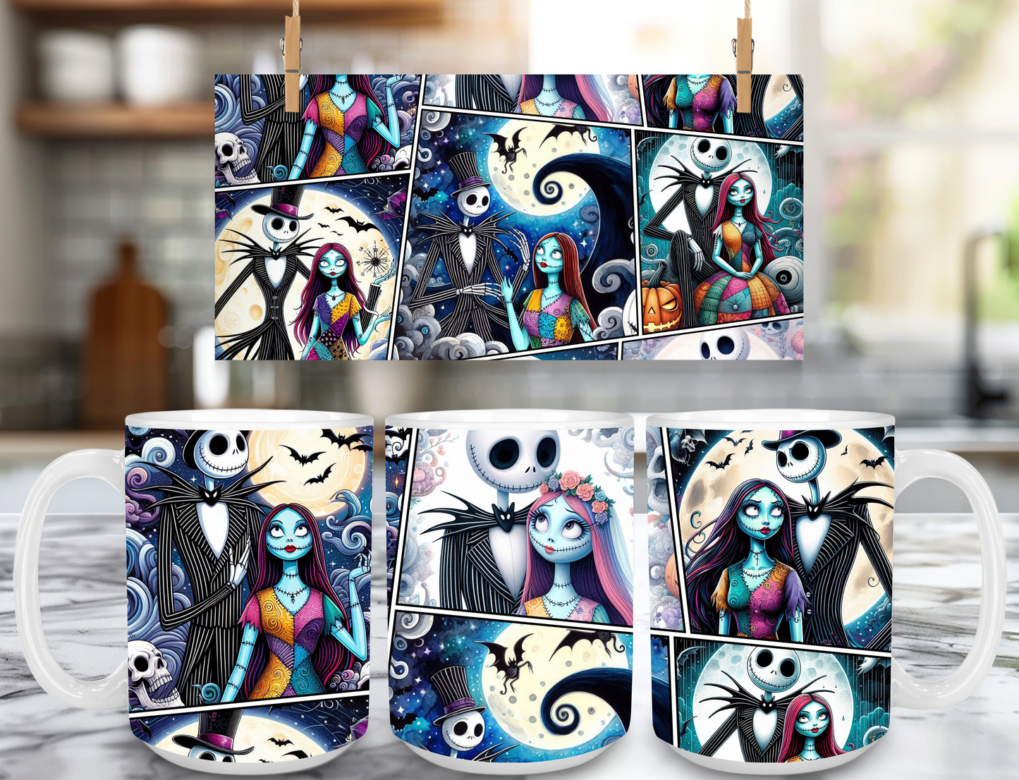 Mug (Taza) jack Skellington