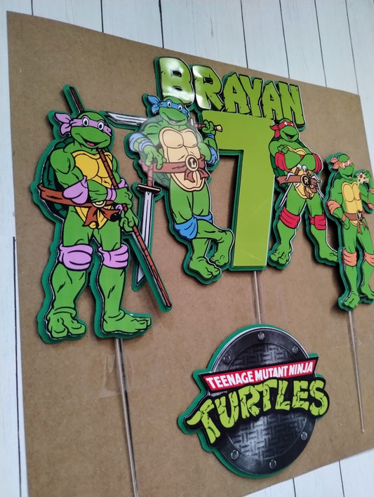 Caketopper  Ninja turtle's