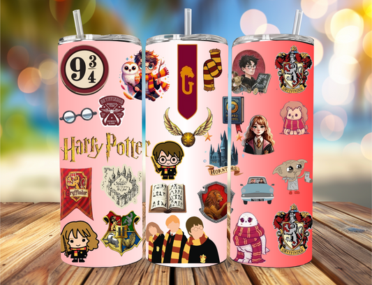 Tumbler (HarryPotter Stickers style)